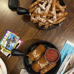 Main Event Columbia - Funnel cake sticks & Fried Mozzarella Cheese Dippers