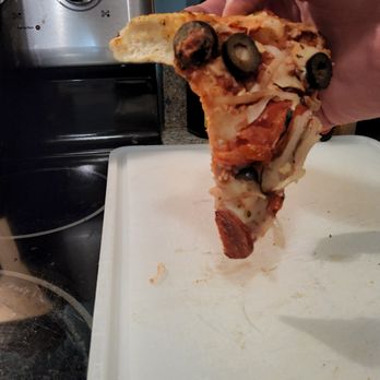 Lago Mar Pizza - Unmelted cheese. - Pizza Near Me - Virginia Beach, Virginia