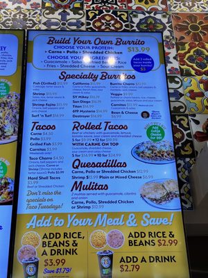 Menu photo 7 El Pollo Grill - Otay Ranch Chula Vista, CA