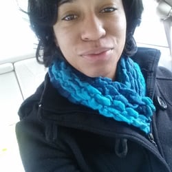 J. Marie Salon - My natural hair after the sew in. It grew alot and she took care of it well.