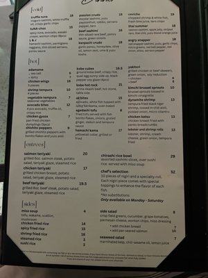 Menu photo 3 Sushi Rebel Spring, TX