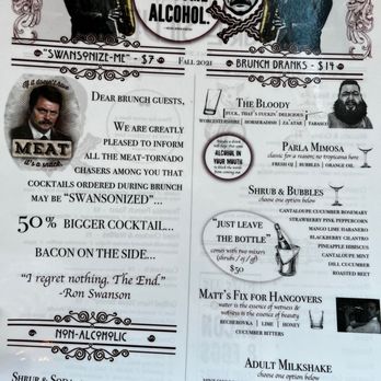 Parla - Brunch drinks menu - Italian Near Me - Boston, Massachusetts Parla - Brunch drinks menu - Italian Near Me - Boston, Massachusetts