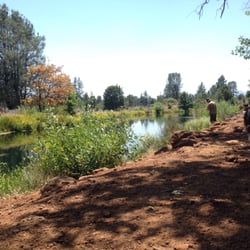 Cassel Campground - Anglers hooking fish.