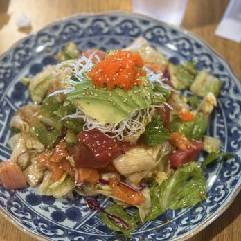 Genki Sushi - Sashimi Salad $28.50 - Japanese Near Me - San Diego, California Genki Sushi - Sashimi Salad $28.50 - Japanese Near Me - San Diego, California