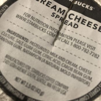 Starbucks - a cup of cream cheese spreader - Coffee & Tea Near Me - Palmdale, California Starbucks - a cup of cream cheese spreader - Coffee & Tea Near Me - Palmdale, California