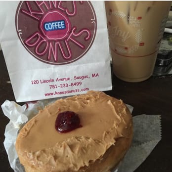 Kane's Donuts - PB&J donut - Donuts Near Me - Saugus, Massachusetts