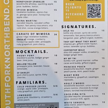 South Fork North Bend - Menu - Cafes Near Me - North Bend, Washington