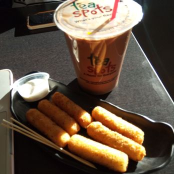 Tea Spots - Super sized chocolate milk tea and mozarella sticks - Bubble Tea Near Me - West Covina, California Tea Spots - Super sized chocolate milk tea and mozarella sticks - Bubble Tea Near Me - West Covina, California