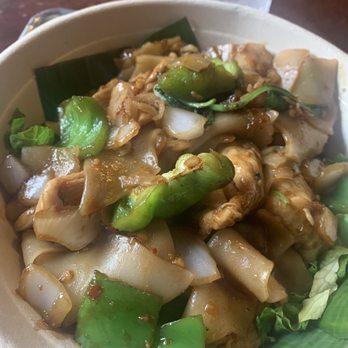 Crushcraft Thai Eats - Phat Ke Mao Drunken Noodles - Thai Near Me - Dallas, Texas