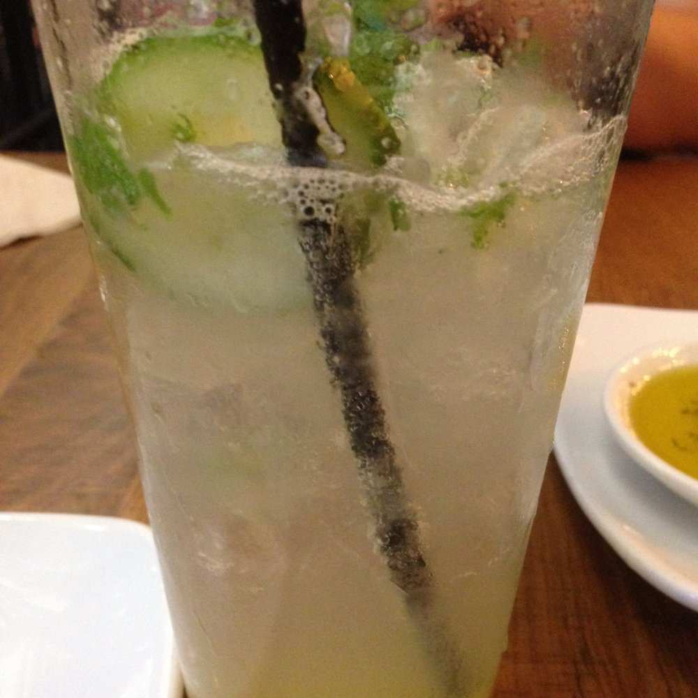 California Pizza Kitchen - CUCUMBER REVIVER Delicious Non-Alcoholic Highly Recommended - Pizza Near Me - Annapolis, Maryland