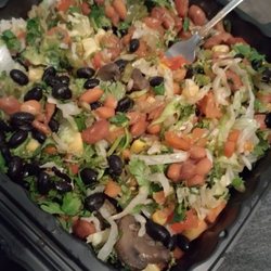 Fajita Grill - Grilled veggie rice bowl tasted old with no seasoning