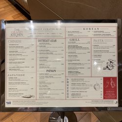 The Grand Kitchen - The Grand Kitchen menu
