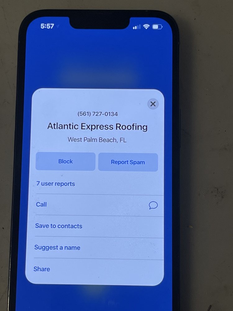 Slide of Atlantic Express Roofing