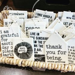 Retreat - Porcelain gift tags