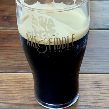 Axe and Fiddle - Nitro Infused Stout - Pubs Near Me - Cottage Grove, Oregon Axe and Fiddle - Nitro Infused Stout - Pubs Near Me - Cottage Grove, Oregon