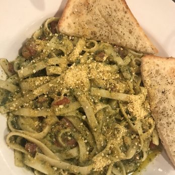 Seva Restaurant - Vegan fettuccini Alfredo pesto with vegan Parmesan. - Vegetarian Near Me - Ann Arbor, Michigan