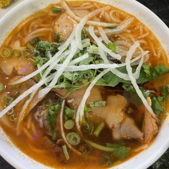 Bun Saigon Vietnamese Restaurant - Bun Bo Hue - looks okay but completely lacked flavour compared to other restaurants I've had it at. - Vietnamese Near Me - Toronto, Ontario Bun Saigon Vietnamese Restaurant - Bun Bo Hue - looks okay but completely lacked flavour compared to other restaurants I've had it at. - Vietnamese Near Me - Toronto, Ontario