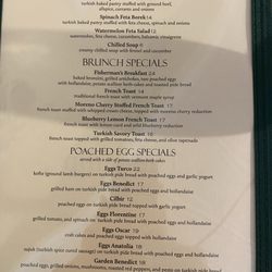 Tulip Cafe - Brunch Menu