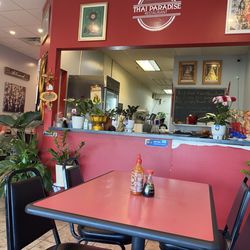 Thai Paradise Restaurant - Front counter