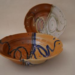 Colorado River Pottery - Rippled Edge Bowls
