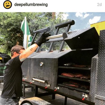 Triple G Group - a man working on a bbq - Food Trucks Near Me - Prosper, Texas