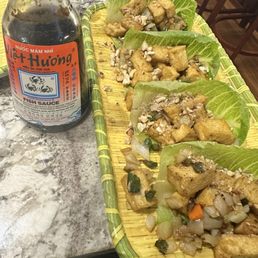 Lettuce Wrap-tofu