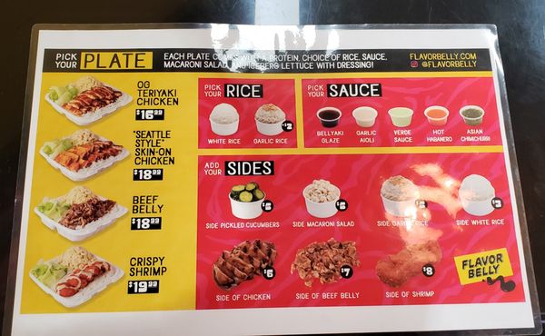 Menu photo 3 Flavor Belly West Covina, CA
