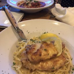 Chicken Francaise and Eggplant Parmigiana Chicken Francaise and Eggplant Parmigiana