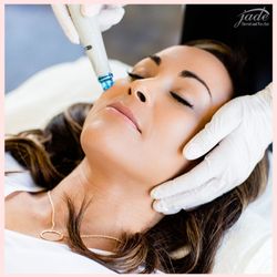 Show your skin some love with hydrafacial treatment at #jadethreadandwaxbar