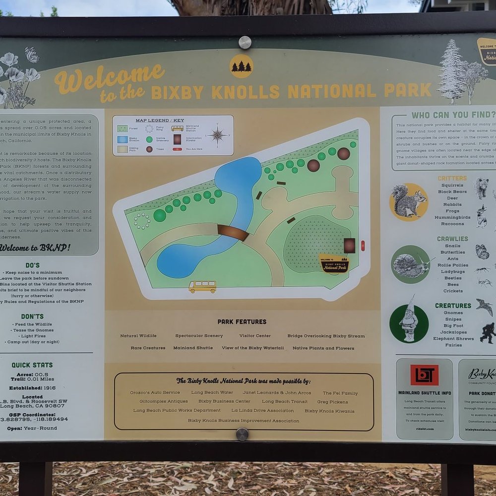 Bixby Knolls National Park - Map  05-21-2022 - Parks Near Me - Long Beach, California