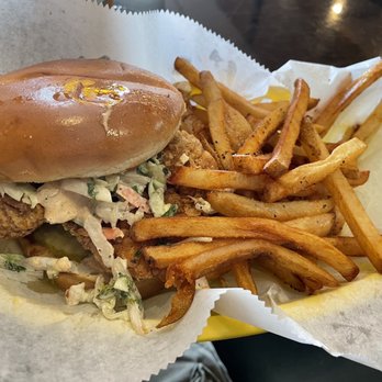 Lucky Seb’s - Crispy chicken sandwich - Chinese Near Me - Lawrence, Kansas