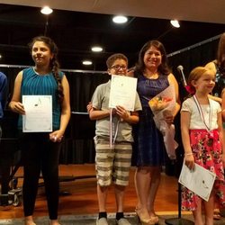 Anna's Piano and Singing Studio - Some of our students who participated in our annual recital