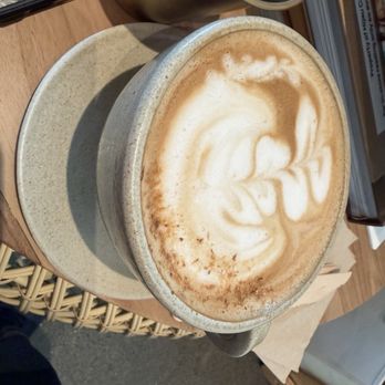 Hijau Coffee - Klepon Latte (coconut, mildly sweet with coconut bits on top) - Coffee & Tea Near Me - San Jose, California Hijau Coffee - Klepon Latte (coconut, mildly sweet with coconut bits on top) - Coffee & Tea Near Me - San Jose, California