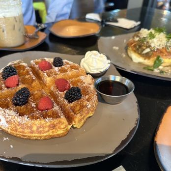 Mas Taco Bar - Churro waffle - Breakfast & Brunch Near Me - Folsom, California Mas Taco Bar - Churro waffle - Breakfast & Brunch Near Me - Folsom, California