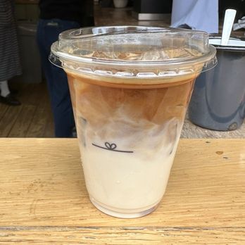 Climpson & Sons - Iced oat milk latte - Coffee & Tea Near Me - London, XGL Climpson & Sons - Iced oat milk latte - Coffee & Tea Near Me - London, XGL