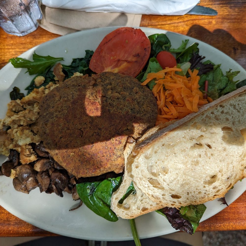 Modified vegan brekkie
