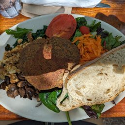 Modified vegan brekkie Modified vegan brekkie
