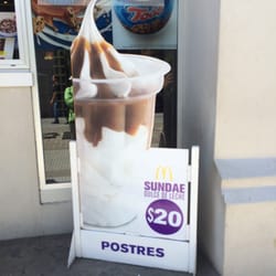 McDonald's - Dulce de leche sundae!