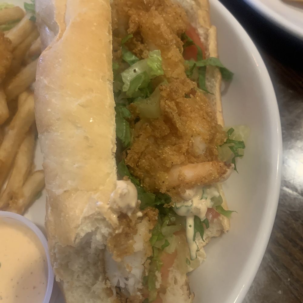 Hook Line & Schooner - Poboy with shrimp - American Near Me - Smyrna, Georgia Hook Line & Schooner - Poboy with shrimp - American Near Me - Smyrna, Georgia