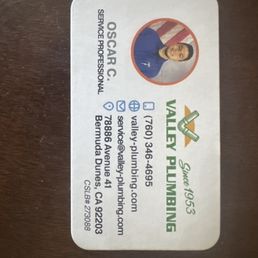 This is the man that saved the day for me and my client and will be out future hero when it comes to plumbing.