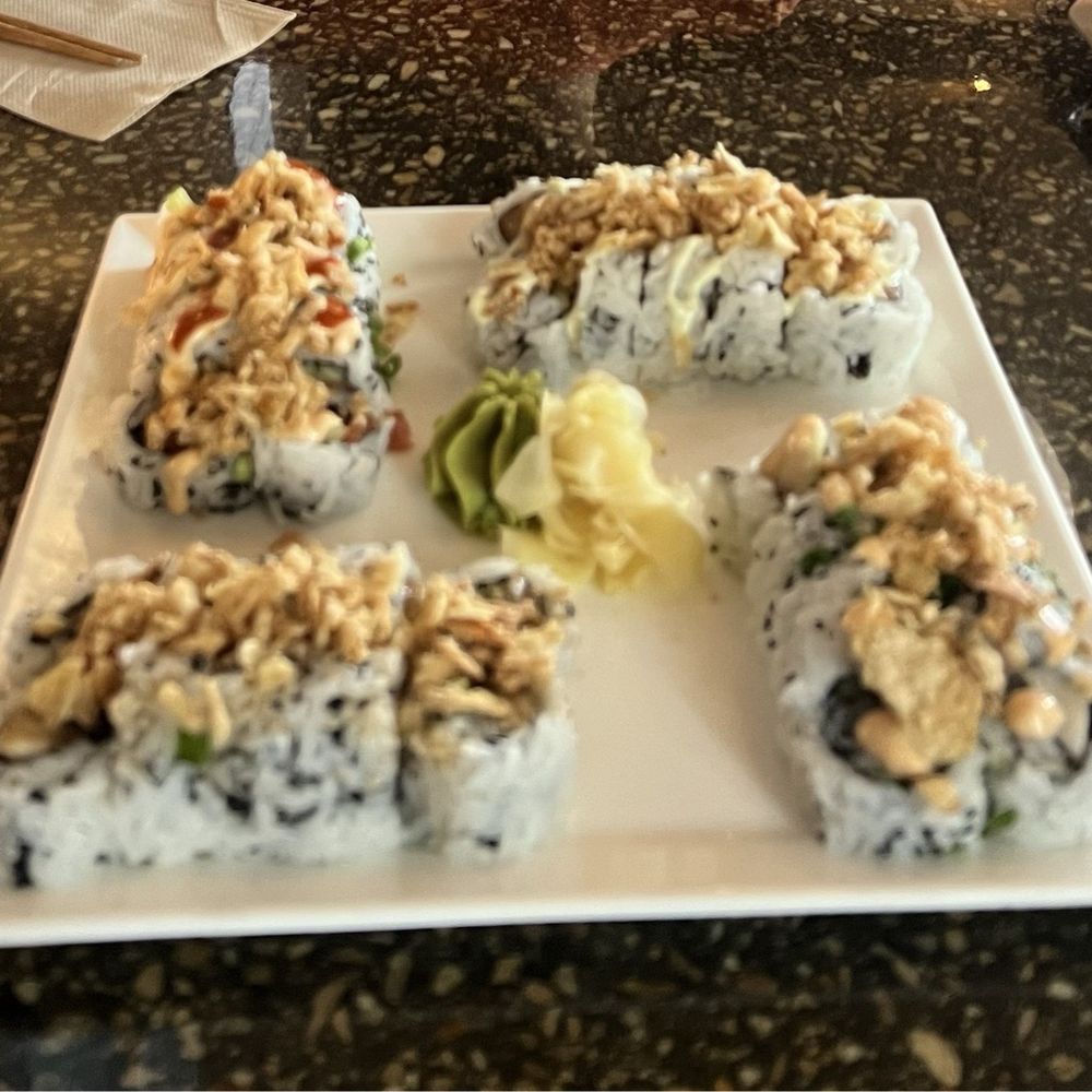 $8 sush from hppy hour $8 sush from hppy hour