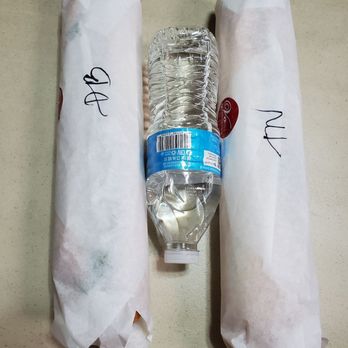 VO Sandwiches - Two of their sandwiches. Water bottle for scale, not from this business. - Vietnamese Near Me - Garden Grove, California VO Sandwiches - Two of their sandwiches. Water bottle for scale, not from this business. - Vietnamese Near Me - Garden Grove, California