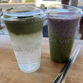 Da Vien Coffee - Coconut Matcha & Ube Matcha Latte - Desserts Near Me - Westminster, California Da Vien Coffee - Coconut Matcha & Ube Matcha Latte - Desserts Near Me - Westminster, California