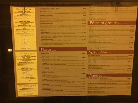 Menu photo 2 La Mama Nice, 06