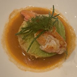 The Petersham - Lobster with coco beans was good