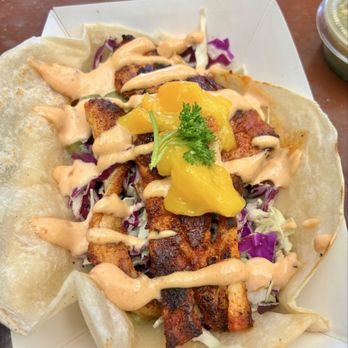 Craft and Taco Lounge - Blackened mahi mahi was good - Tacos Near Me - Escondido, California Craft and Taco Lounge - Blackened mahi mahi was good - Tacos Near Me - Escondido, California