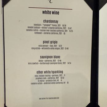 Cazzy's Corner Grill - white wines - Diners Near Me - Knoxville, Tennessee Cazzy's Corner Grill - white wines - Diners Near Me - Knoxville, Tennessee