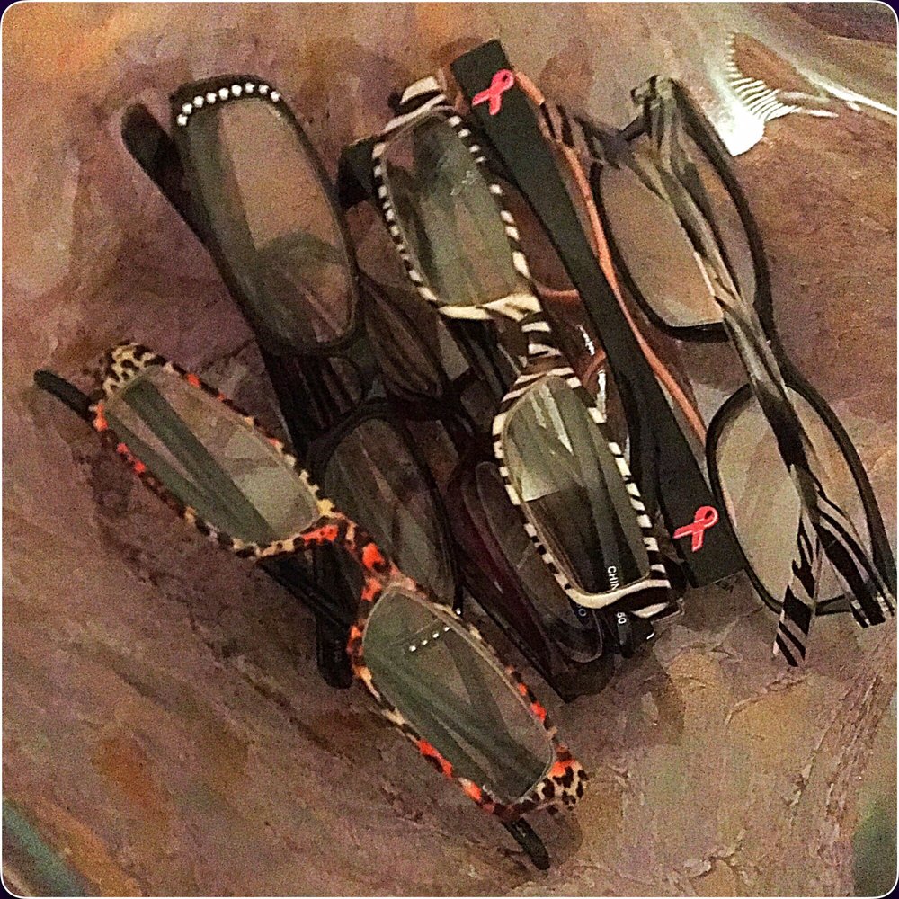 Some of the reader glasses I purchased from them. $1 each woohoo