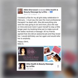 Elite Health & Beauty Massage