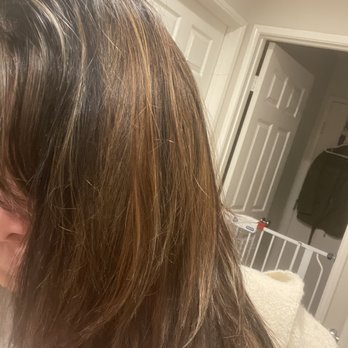 Queena's Haircuts - Brassy, Orange damaged hair. I seriously want a refund! - Hair Salons Near Me - Oxnard, California